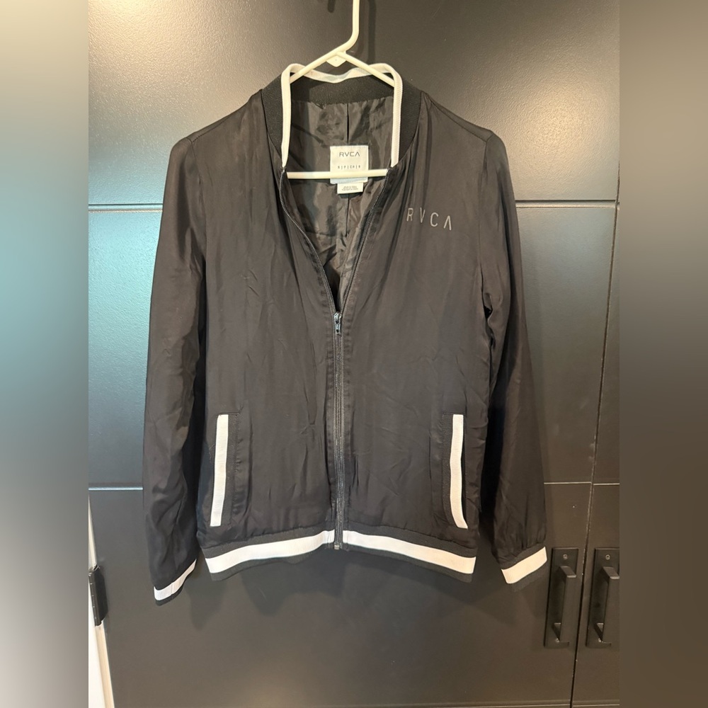 RVCA Charcoal Zip-Up Jacket